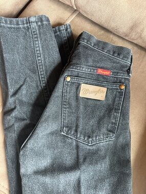 Vintage wrangler black jeans